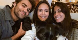 reunion nina dobrev paul wesley the vampire diaries