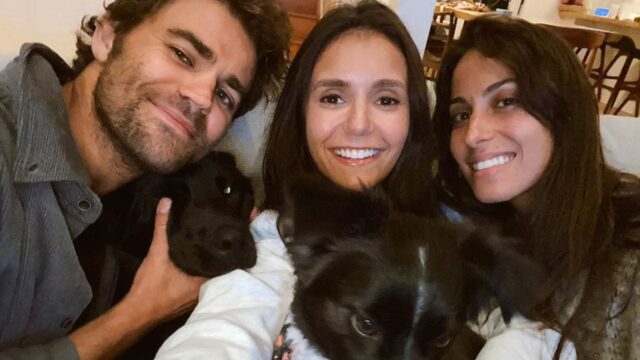 reunion nina dobrev paul wesley the vampire diaries