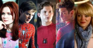 spider-man 3 tom holland tobey maguire kirsten dunst andrew garfield emma stone