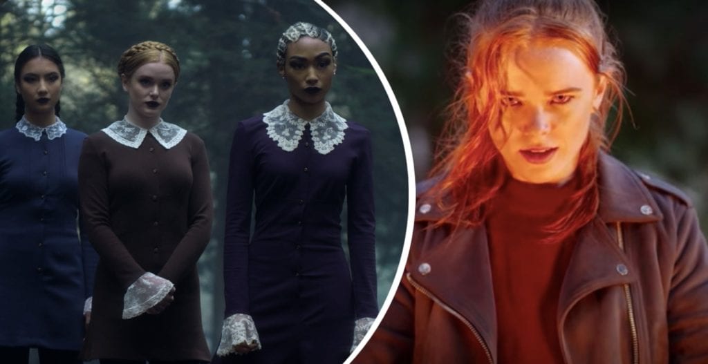 Le Sorelle Sinistre di Sabrina reagiscono a Dorcas in Fate the Winx Saga