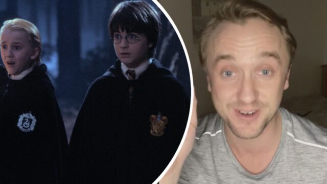 tom felton parente nonno cameo harry potter pietra filosofale