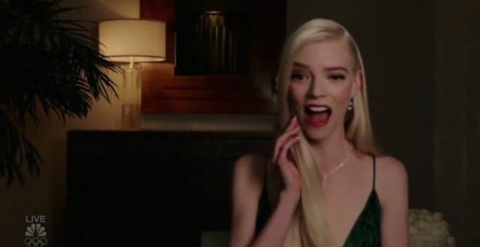 anya taylor-joy unghie golden globe la regina degli scacchi