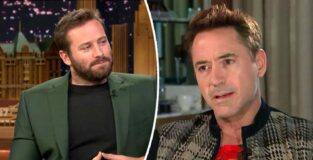 Robert Downey Jr aiutato economicamente Armie Hammer