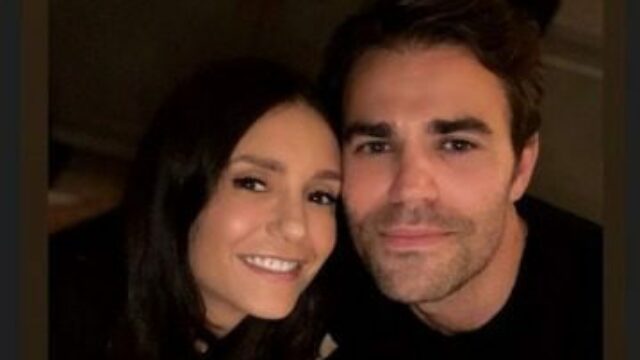 Nina Dobrev e Paul Wesley reunion the vampire diaries