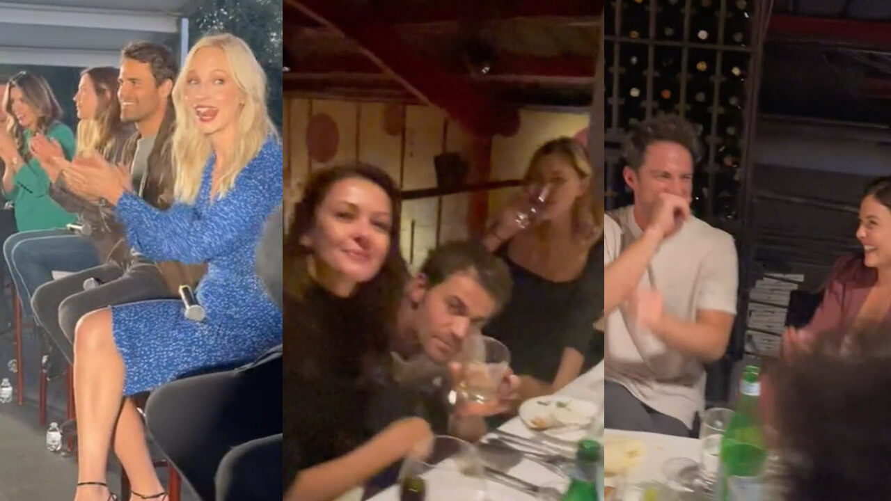 Mega reunion dei cast di The Vampire Diaries e The Originals