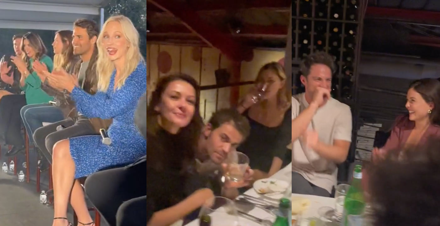 Mega reunion dei cast di The Vampire Diaries e The Originals