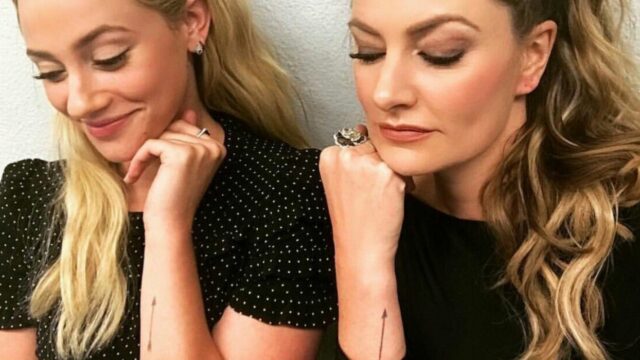 freccia tatuaggio lili reinhart madchen