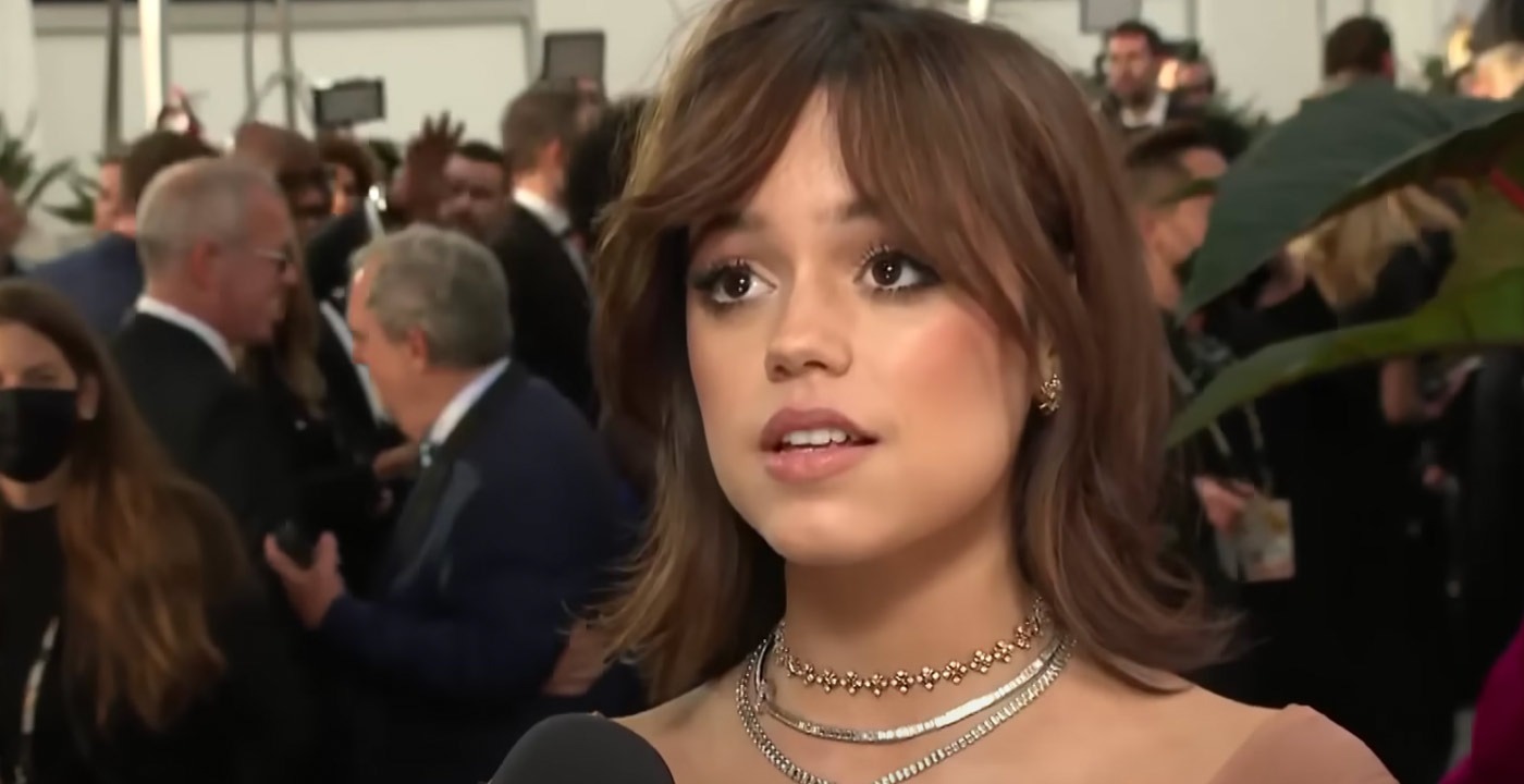 Jenna Ortega via dall'after party dei Golden Globes con un attore?