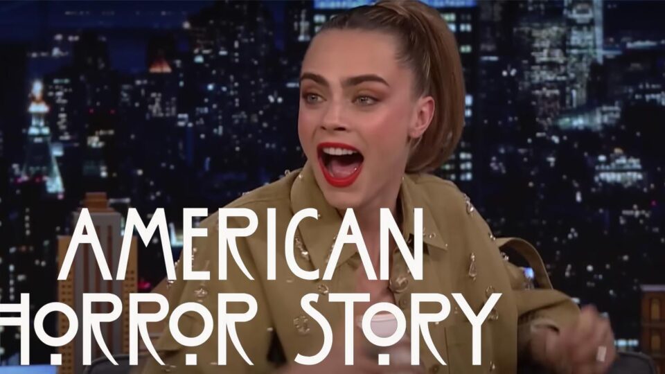 Cara DeLevingne paparazzata sul set di American Horror Story 12
