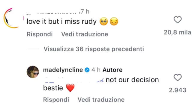 madelyn cline rudy pankow