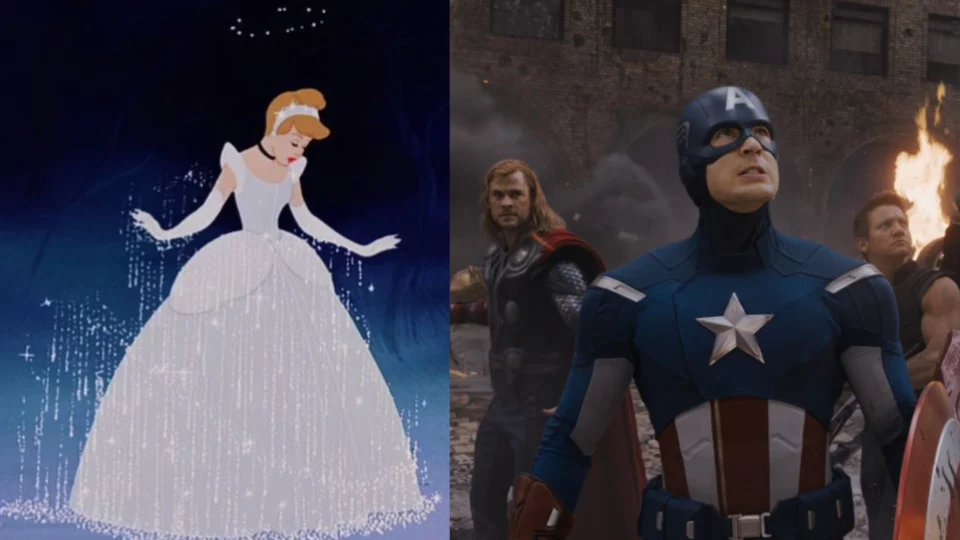 principessa disney supereroe marvel