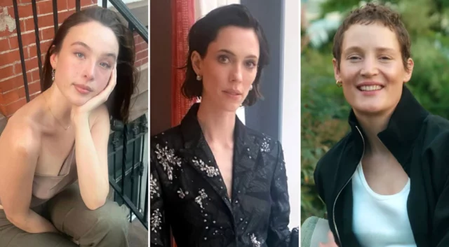 Ella Beatty, Rebecca Hall e Vicky Krieps