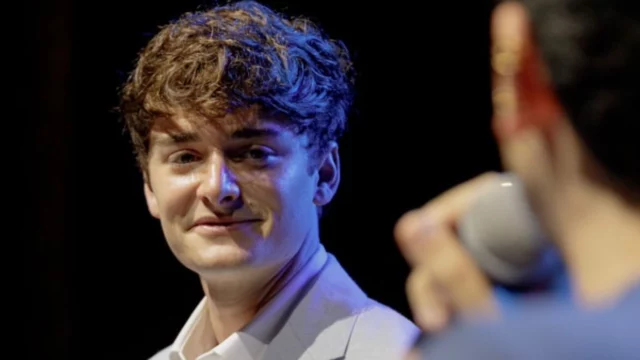 Noah Schnapp all'Outdoor Film Festival