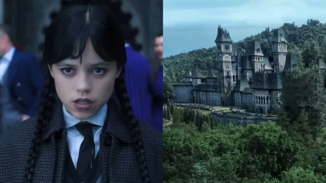 La straziante storia dietro il vero castello della Nevermore di Mercoledì 2