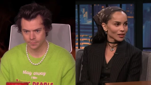 People rivela: Zoë Kravitz e Harry Styles avvistati mentre si baciano a Londra