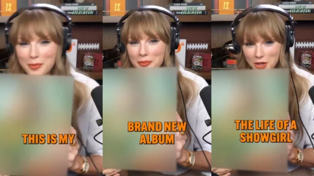 Taylor Swift annuncia il nuovo album The Life of a Showgirl