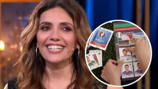 Serena Rossi protagonista serie Rai L'album dei sogni figurine Panini