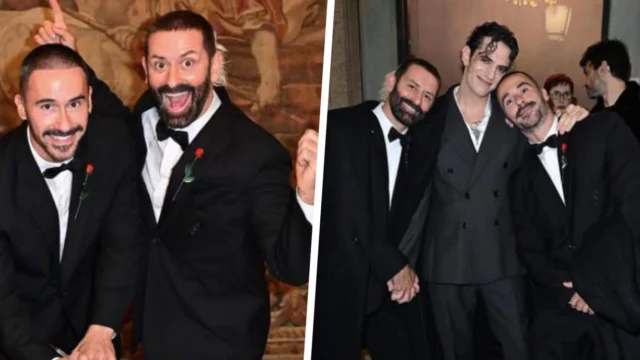 Marcelo Burlon si è sposato, Achille Lauro testimone di nozze